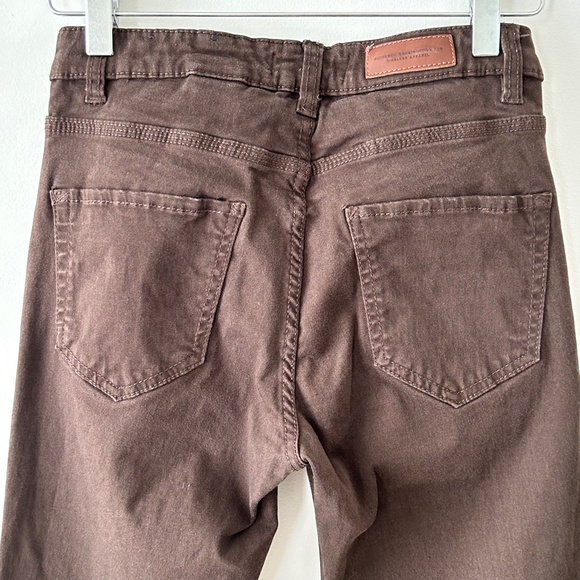 LOGG H&M Dark Brown Skinny Jeans Size 6 - Picture 9 of 16